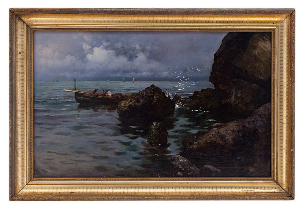 friedrich paul nerly: Capri